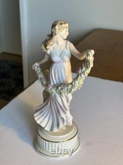 Vintage Wedgwood Limited Edition The Dancing Hours Figurine Floral Collection