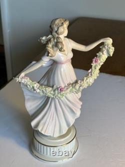 Vintage Wedgwood Limited Edition The Dancing Hours Figurine Floral Collection
