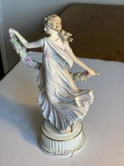 Vintage Wedgwood Limited Edition The Dancing Hours Figurine Floral Collection