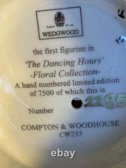 Vintage Wedgwood Limited Edition The Dancing Hours Figurine Floral Collection