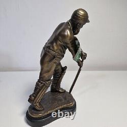 W G Grace finger Cold Casting Bronze LIMITED EDITION By Poly Dragon 26.5cm