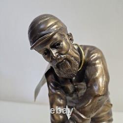 W G Grace finger Cold Casting Bronze LIMITED EDITION By Poly Dragon 26.5cm