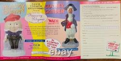 WADE Ceramics Popeye COMPLETE Set 4 Boxed Figurine MATCHING CERTIFICATE NO 1107