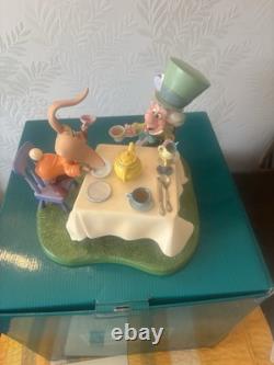 WDCC March Hare & Mad Hatter A Very Merry Unbirthday Limited Edition Boxed