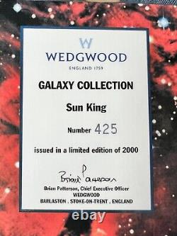 WEDGWOOD FIGURINE SUN KING -Galaxy Collection, Limited Edition, c/w Box
