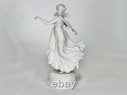 WEDGWOOD WHITE JASPER NEOCLASSICAL DANCING HOURS 1st FIGURINE LIMITED EDITION