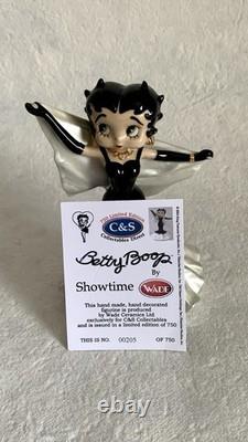 Wade Betty Boop'Showtime' Figurine Limited Edition 205 of 750 with COA & box