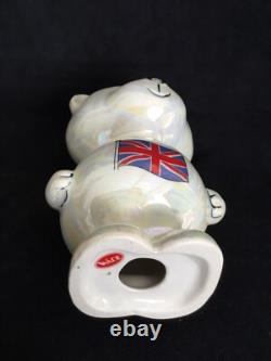 Wade Pearlised Teddy Bear LTD Edition 50 With London 2012 Design-COA-5 1/4H