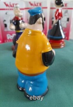 Wade Popeye Collection, Set Of 4 Figurines, Ltd Edition #52 Of 1500, Box & Cert