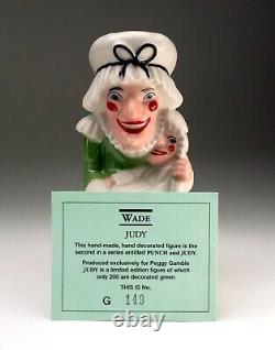 Wade Porcelain Figurine Judy Limited Edition Very Rare Green Dress 149/200 VGC