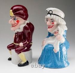 Wade Porcelain Figurine, Mr Punch & Judy Limited Edition Series. Red Tunic 1995