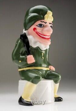 Wade Porcelain Figurine Punch Limited Edition Very Rare Green Tunic 200 Edition