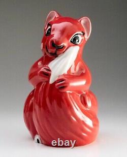 Wade Porcelain Figurine, Rare Red Felicity Squirrel, Limited Edition 101 of 250