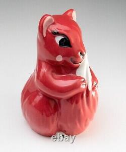 Wade Porcelain Figurine, Rare Red Felicity Squirrel, Limited Edition 101 of 250