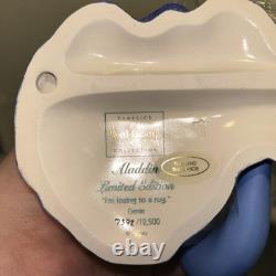 Walt Disney Aladdin I'm Losing To A Rug Figurine Limited Edition 7392/12500