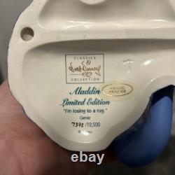 Walt Disney Aladdin I'm Losing To A Rug Figurine Limited Edition 7392/12500