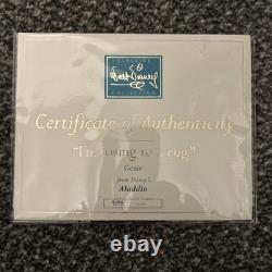 Walt Disney Aladdin I'm Losing To A Rug Figurine Limited Edition 7392/12500