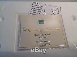 Walt Disney classic collection Kiss The Girl Limited Edition Never Displayed