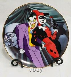 Warner Bros Joker & Harley Quinn Collector's Plate Limited Edition Batman