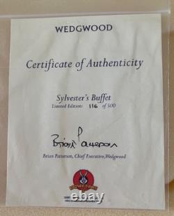 Warner Bros Looney Tunes Wedgwood Sylvester's Buffet Limited Edition Figurine