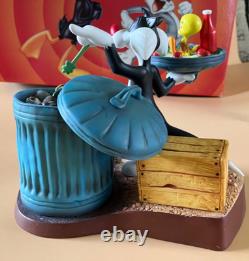 Warner Bros Looney Tunes Wedgwood Sylvester's Buffet Limited Edition Figurine
