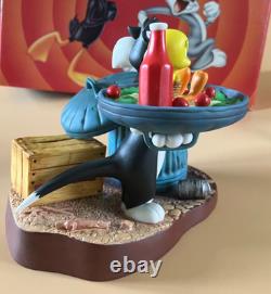 Warner Bros Looney Tunes Wedgwood Sylvester's Buffet Limited Edition Figurine