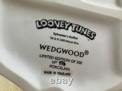 Warner Bros Looney Tunes Wedgwood Sylvester's Buffet Limited Edition Figurine