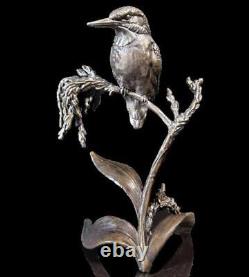Waterside Kingfisher Small Bronze Figurine (Limited Edition) Dean Kendrick