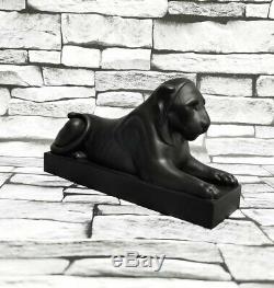 Wedgwood & Bentley Limited Edition Lion Of Capitol Black Basalt Figurine 35/200