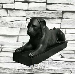 Wedgwood & Bentley Limited Edition Lion Of Capitol Black Basalt Figurine 35/200