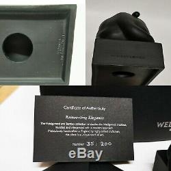 Wedgwood & Bentley Limited Edition Lion Of Capitol Black Basalt Figurine 35/200