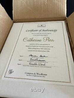 Wedgwood Catherine Parr. Limited Edition. Box & Cert
