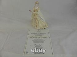 Wedgwood Catherine of Aragon Figurine Bone China Limited Edition No 2027
