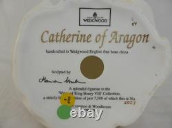 Wedgwood Catherine of Aragon Figurine Bone China Limited Edition No 2027