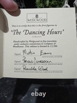 Wedgwood Dancing Hours Collection 2nd Figurine Limited Edition(6469 of 12,500)