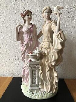 Wedgwood Figurine Classical Collection Peace And Friendship Ltd. Ed COA