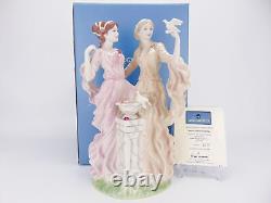 Wedgwood Figurine Peace and Friendship Limited Edition Boxed with Certificate