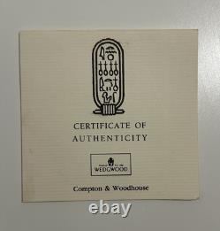 Wedgwood Nefertiti Egyptian limited edition 9500 number 2612 figurine Boxed Cert