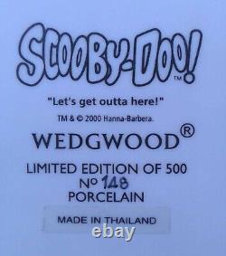 Wedgwood Scooby-doo! Let's Get Outta Here! Limited Edition & Coa Boxed