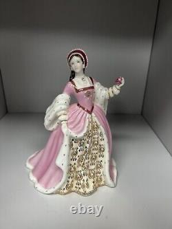 Wedgwood Wives Of King Henry VIII Anne Boleyn Figurine Limited Edition of 7,500