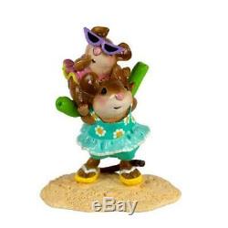 Wee Forest Folk JOY RIDE, WFF# M-294a, Limited Edition 2019 Beach Mouse