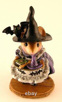 Wee Forest Folk TEACHER'S PET, LTD Event Piece Mouse Expo 2011 Witch Mouse