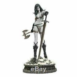 Women of Dynamite Red Sonja Black and White Diamond Eye Limited Edition Statue