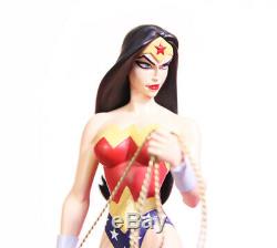 Wonder Woman Animated Movie DVD Maquette Statue Limited Edition Free Shipping