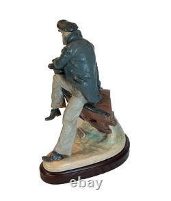 X-Large Lladro Days Of Yore Seafarer 22 Ltd Ed Signed Sculpture Retired 2248