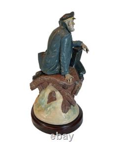 X-Large Lladro Days Of Yore Seafarer 22 Ltd Ed Signed Sculpture Retired 2248