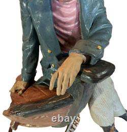 X-Large Lladro Days Of Yore Seafarer 22 Ltd Ed Signed Sculpture Retired 2248