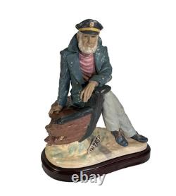 X-Large Lladro Days Of Yore Seafarer 22 Ltd Ed Signed Sculpture Retired 2248