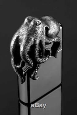 Zippo Octopus Krake 3 D Figurine acrylic Box limited Edition Neu / New OVP rar